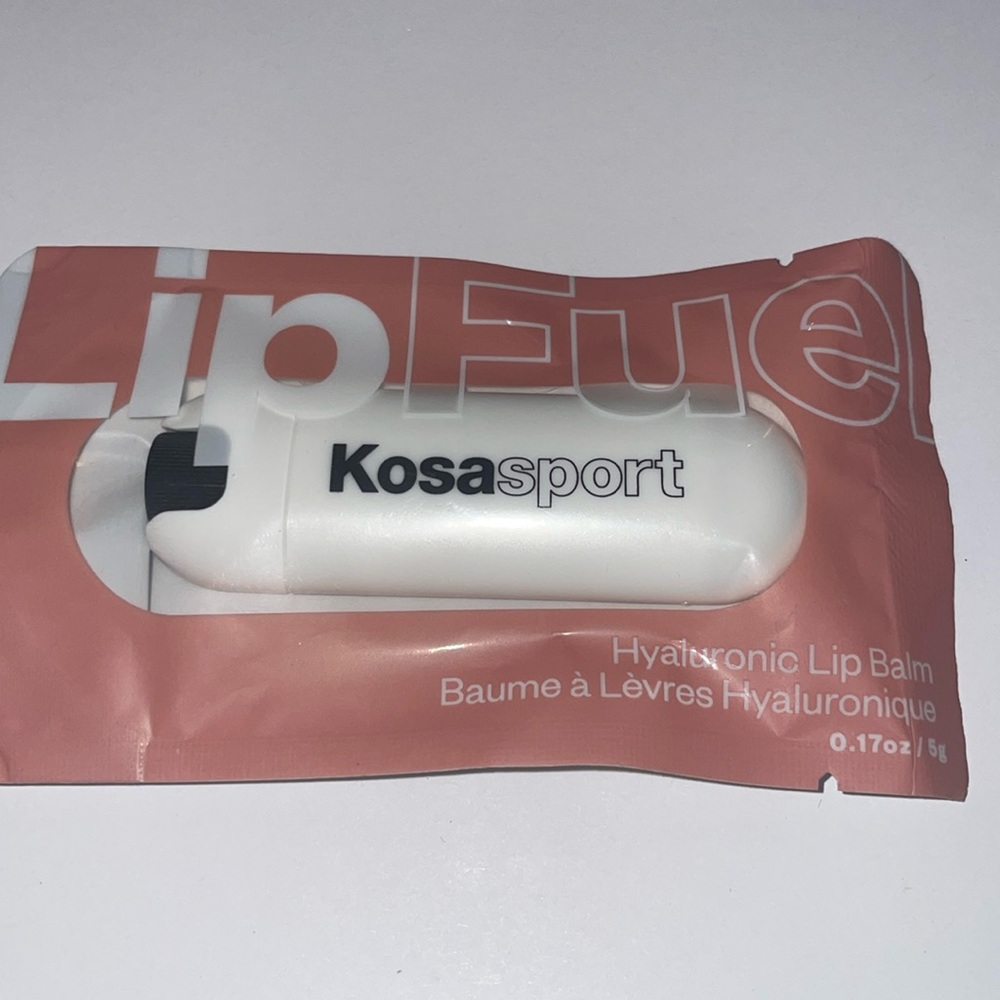 Kosas Kosasport Hyaluronic Lip Balm in shade warm tan.